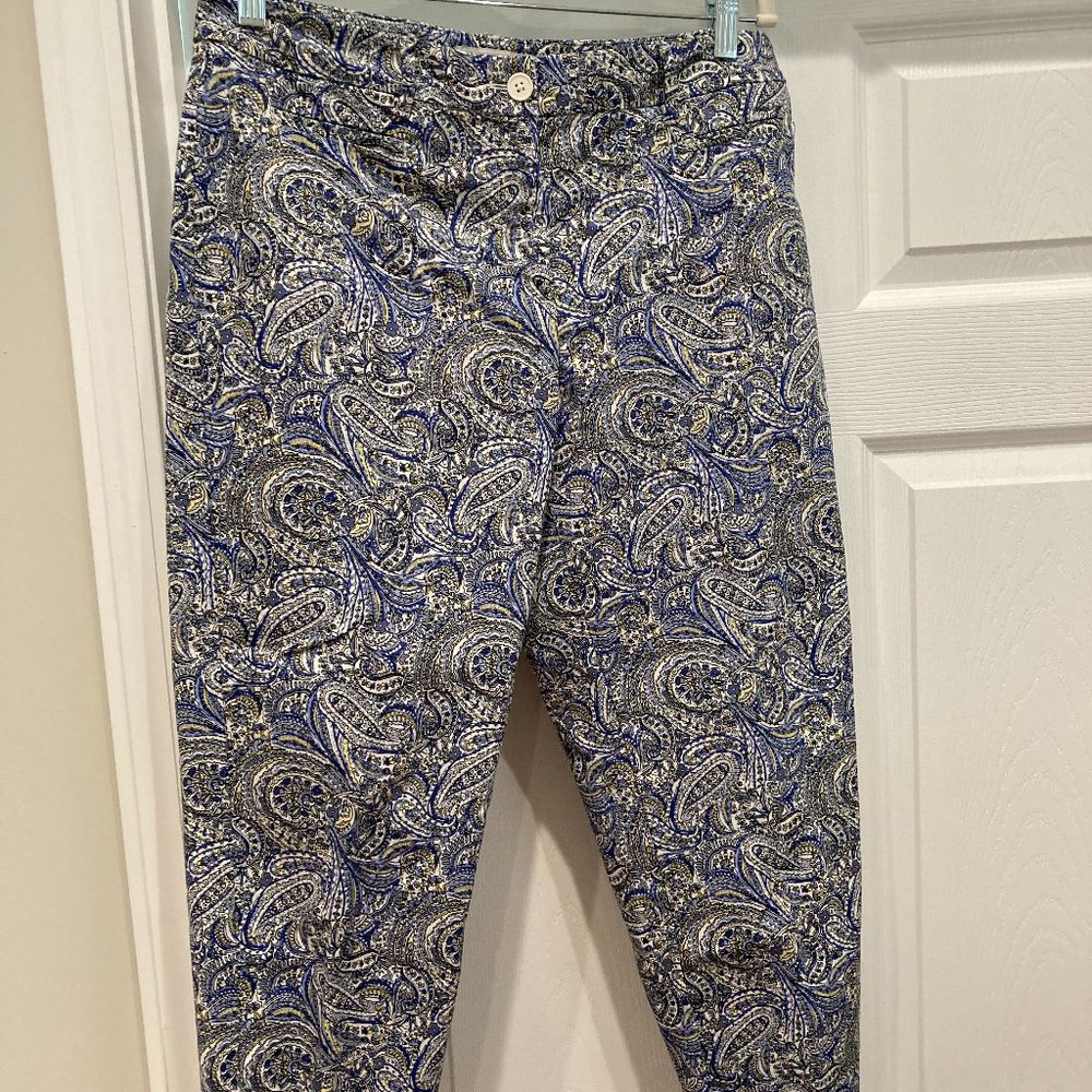 Talbots cropped pants.  Size 10.